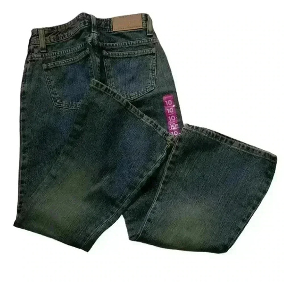 Limited Too Authentic Denim Jeans Junior Size 10 Regular Fit Flared Leg Blue - Picture 4 of 11